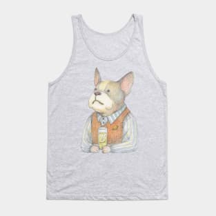 French bulldog and Gin tonic Tank Top